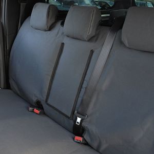 Motor vehicle accessory dealing - new: EFS 4WD Seat Covers - VW Amarok Double Cab - Rear Row