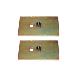 Motor vehicle accessory dealing - new: Superior Leaf Spring Relocation Plates suit Toyota Land Cruiser 