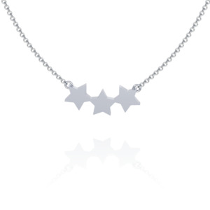 Tri Star Necklace