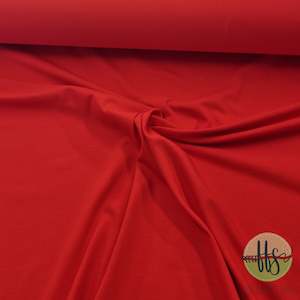 Red -ORGANIC Cotton Spandex- 200g