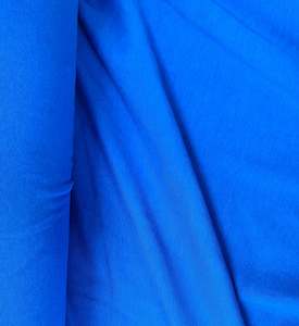 Cotton Spandex Plain: Royal Blue  -ORGANIC Cotton Spandex- 200g 50 Cm