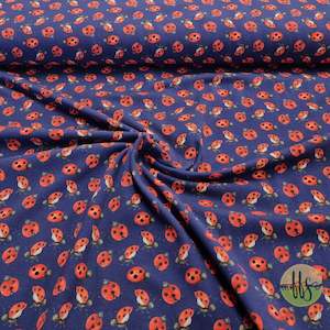 Ladybugs- Cotton Spandex 215g