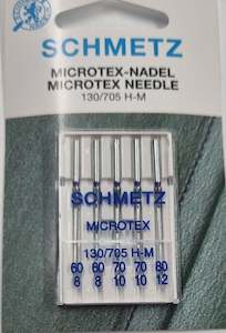 Needles: Sharp/Microtex sewing machine needles -Schmetz Asst