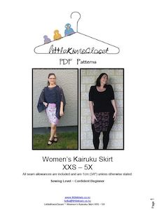 Women's Kairuku Skirt - XS - 5X - Little Kiwis Closet