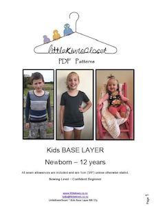 Kids Base Layer-NB -12Yrs - Little Kiwis Closet