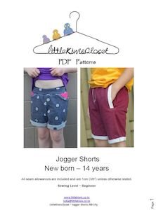 Jogger Shorts-NB -14Yrs - Little Kiwis Closet