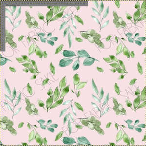 Cottage Foliage Pink - Garden Cottage Collection- Custom Pre Order