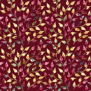 Floral Designs: Leaves on Wine - Custom Pre-order