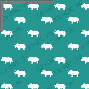 Dark Turquoise Rhinos - Custom Pre-order