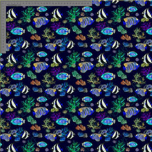 Animal Designs: Blue Fish- Custom Pre-order