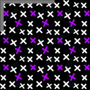 Purple Crosses   - Custom Pre-order