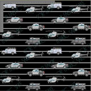 Transport Designs: Police Stripes - Custom Pre-order