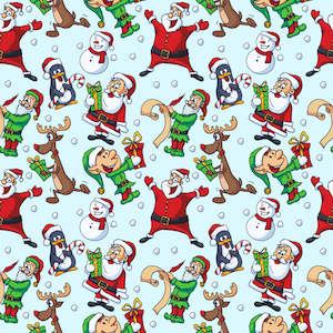 Xmas Designs: Santa and Elf - Custom Pre-order