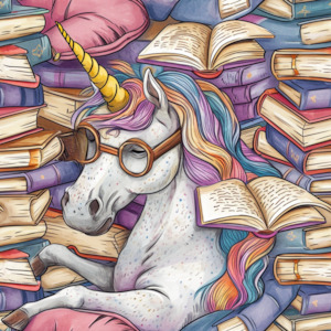 Reading Unicorns     - Custom Pre-order