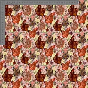 A Spring in the chooks pen - Sarah McAlpine Art- Custom Pre Order