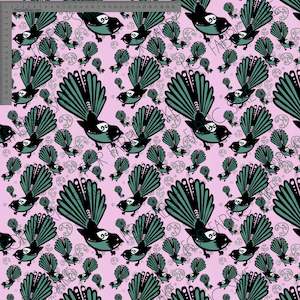 Fantails on Pink - Sarah McAlpine Art- Custom Pre Order