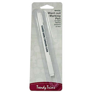 Other Supplies: Wash out Marker pen-White