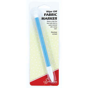 Other Supplies: Water soluble marker pen-Blue