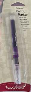 Other Supplies: Vanishing Marker-Purple