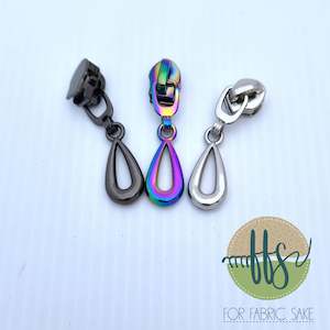 Raindrop Zipper Pull