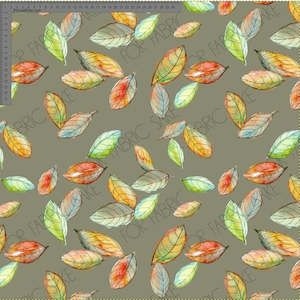 Autumnal Leaves- Sage - Custom Pre Order