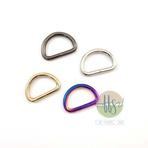 D Ring- 25mm packs of 2