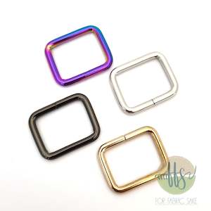 Rectangle- 25mm packs of 2