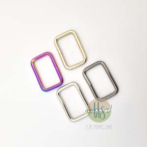 Rectangle- 32mm packs of 2