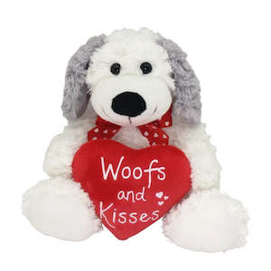 Flower: Woofs & kisses Dog