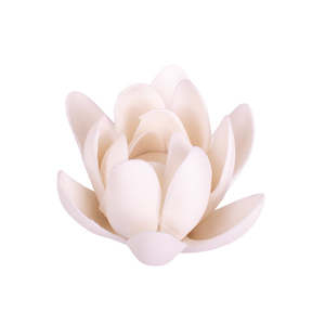 Miscellaneous: Lotus Flower Ceramic Incense Burner