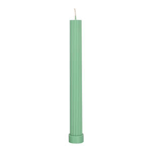 Miscellaneous: Pillar Candle Turquoise Green