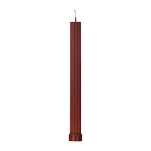 Pillar Candle Mocha Brown