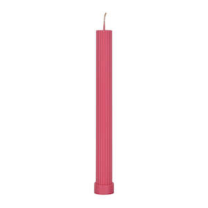 Pillar Candle Hot Pink