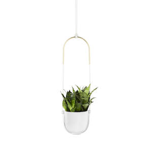 Hanging Planter White Bolo