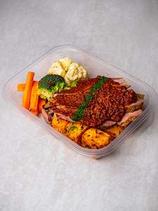 Meals on wheels: Harissa Lamb with Roast Kumara