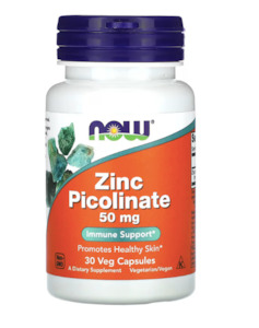 Now Zinc Picolinate (30 Capsules)