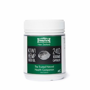 Hemp Farm Kiwi Hemp Seed Oil Capsules