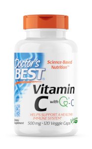 Doctor's Best Vitamin C with Q-C (120 Veggie Caps)