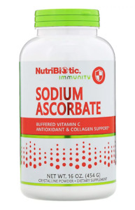 Personal health and fitness trainer: Nutribiotic Sodium Ascorbate (454g)