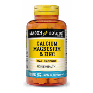 Mason Natural Calcium Magnesium & Zinc