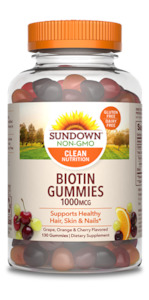 Sundown Biotin Gummies