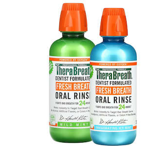 Therabreath Fresh Breath Oral Rinse (2 x 473ml Bottles)