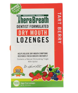 Therabreath Dry Mouth Lozenges (Tart Berry)