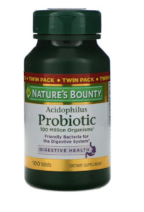 Nature's Bounty Acidophilus Probiotic