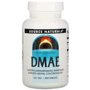 Personal health and fitness trainer: Source Naturals DMAE (200 Tablets)