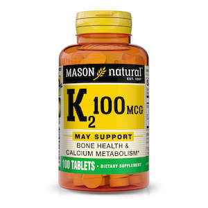 Mason Natural Vitamin K2 (100 Tablets)