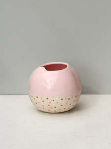 Pink Orb Vase