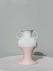 Little Moment - Pink and White Vessel