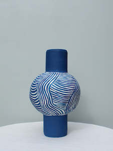 Cobalt Blue Linear Vessel