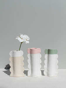 Pre Order: Scalloped Vessel (3 colour choices)